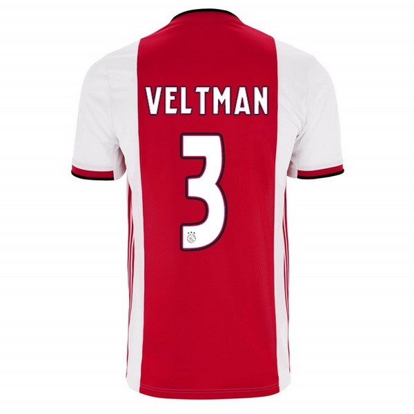 Camiseta Ajax Primera equipación Veltman 2019-2020 Rojo